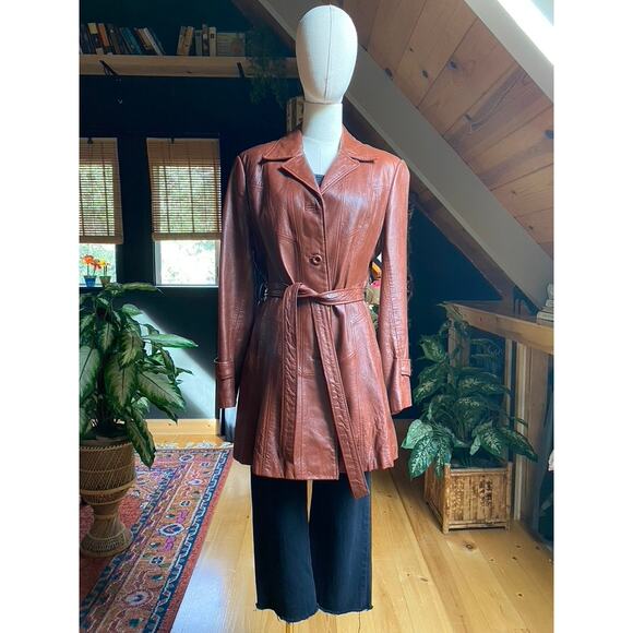 Vintage Leather Jacket 70s - Picture 7 of 7